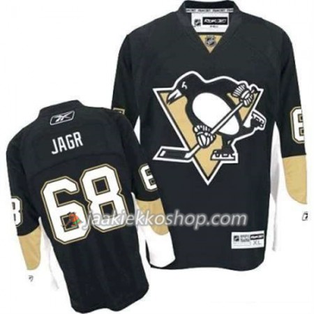 Reebok Miehille NHL Pittsburgh Penguins Pelipaita Jaromir Jagr 68 Musta Koti