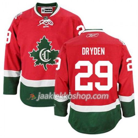 Reebok Miehille NHL Montreal Canadiens Pelipaita Ken Dryden #29 Kolmas Uusi Punainen
