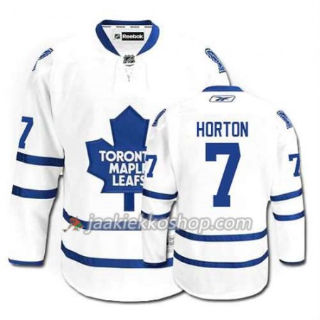 Reebok Miehille NHL Toronto Maple Leafs Pelipaita Tim Horton #7 Vieras Valkoinen