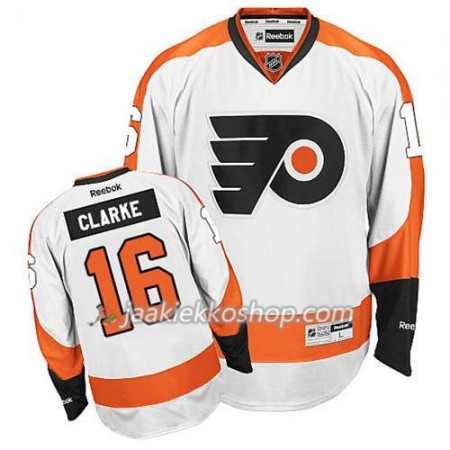 Reebok Miehille NHL Philadelphia Flyers Pelipaita Bobby Clarke #16 Vieras Valkoinen