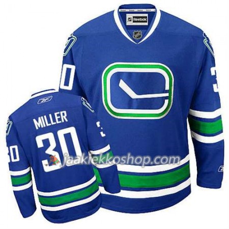 Reebok Miehille NHL Vancouver Canucks Pelipaita Ryan Miller #30 Uusi Kolmas Sininen