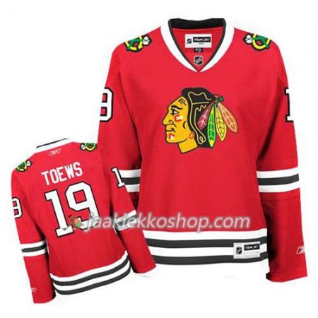 Reebok Miehille NHL Chicago Blackhawks Pelipaita Jonathan Toews #19 Koti Punainen