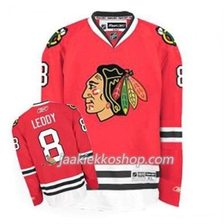 Reebok Nainen NHL Chicago Blackhawks Pelipaita Nick Leddy 8 Punainen Koti