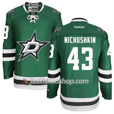 Reebok Miehille NHL Dallas Stars Pelipaita Valeri Nichushkin #43 Koti Musta