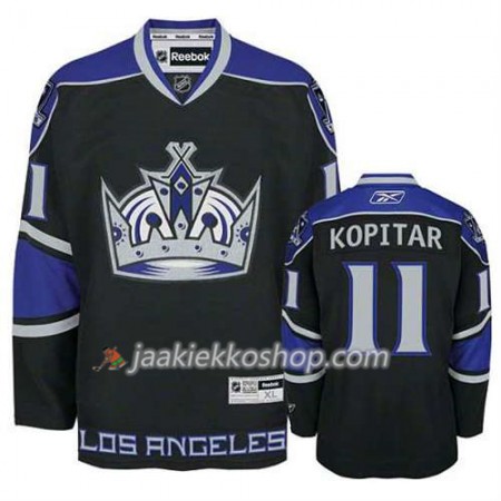 Reebok Miehille NHL Los Angeles Kings Pelipaita Anze Kopitar #11 Kolmas Musta