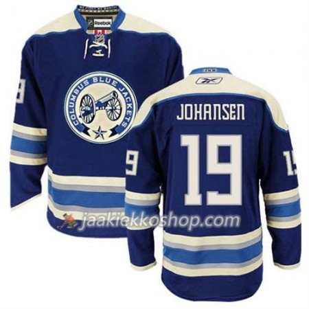 Reebok Miehille NHL Columbus Blue Jackets Pelipaita Ryan Johansen #19 Kolmas Valkoinen