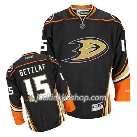 Reebok Miehille NHL Anaheim Ducks Pelipaita Ryan Getzlaf #15 Kolmas Musta