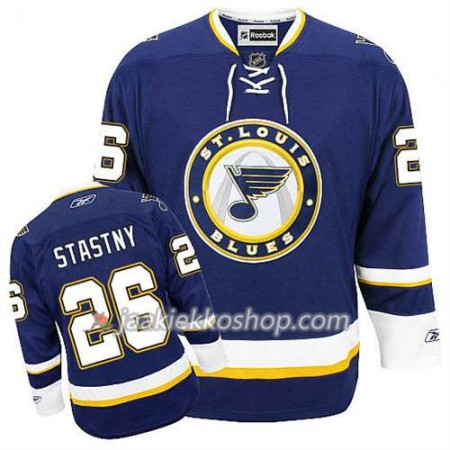 Reebok Miehille NHL St. Louis Blues Pelipaita Paul Stastny #26 Kolmas Sininen