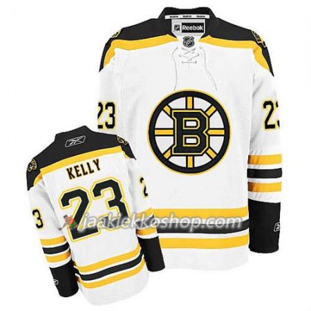 Reebok Miehille NHL Boston Bruins Pelipaita Chris Kelly #23 Vieras Valkoinen