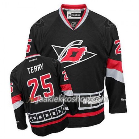 Reebok Miehille NHL Carolina Hurricanes Pelipaita Chris Terry #25 Kolmas Valkoinen