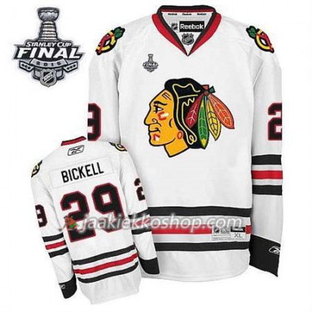 Lapsille NHL Chicago Blackhawks Pelipaita Bryan Bickell #29 Vieras Valkoinen 2015 Stanley Cup Lapsille NHL Chicago Blackhawks Pelipaita Bryan Bickell #29 Vieras Valkoinen 2015 Stanley Cup