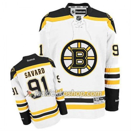 Reebok Miehille NHL Boston Bruins Pelipaita Marc Savard #91 Vieras Valkoinen