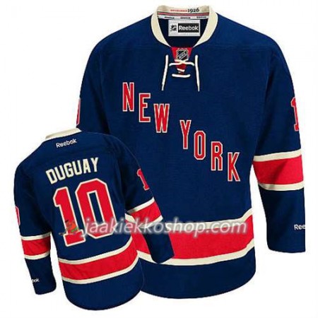 Reebok Miehille NHL New York Rangers Pelipaita Ron Duguay #10 Kolmas Sininen