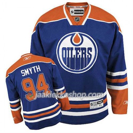 Reebok Miehille NHL Edmonton Oilers Pelipaita Ryan Smyth #94 Koti Sininen
