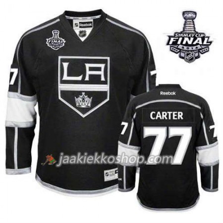 Reebok Miehille NHL Los Angeles Kings Pelipaita Jarret Stoll #77 Koti Musta 2014 Stanley Cup