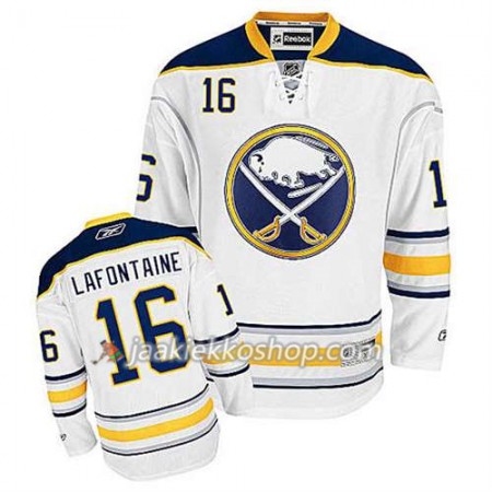 Reebok Miehille NHL Buffalo Sabres Pelipaita Pat Lafontaine #16 Vieras Valkoinen