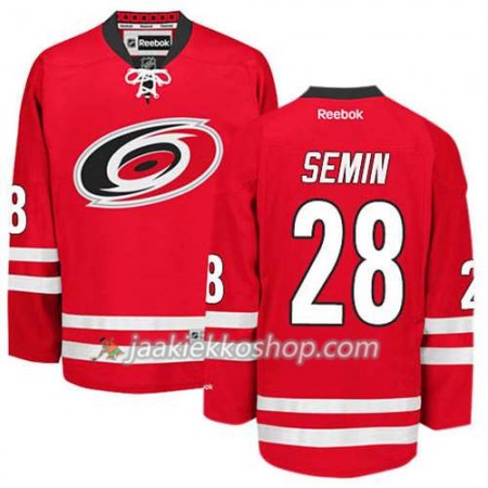 Reebok Miehille NHL Carolina Hurricanes Pelipaita Alexander Semin #28 Koti Punainen