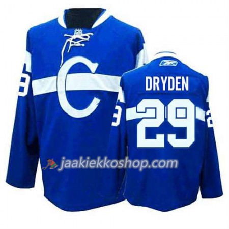 Reebok Miehille NHL Montreal Canadiens Pelipaita Ken Dryden #29 Kolmas Sininen