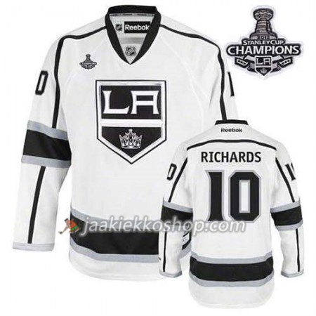 Lapsille NHL Los Angeles Kings Pelipaita #10 Vieras 2014 Stanley Cup Valkoinen