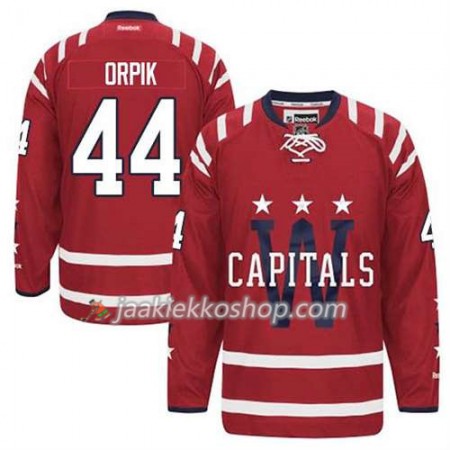 Reebok Miehille NHL Washington Capitals Pelipaita Brooks Orpik #44 2015 Winter Classic Punainen