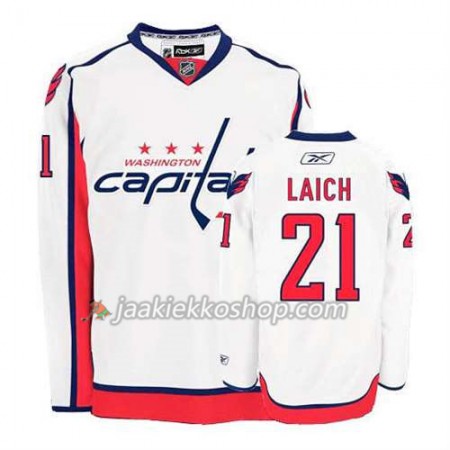 Reebok Miehille NHL Washington Capitals Pelipaita Brooks Laich #21 Vieras Punainen