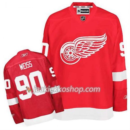 Reebok Miehille NHL Detroit Red Wings Pelipaita Stephen Weiss #90 Koti Punainen