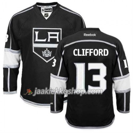 Reebok Miehille NHL Los Angeles Kings Pelipaita Kyle Clifford #13 Koti Musta