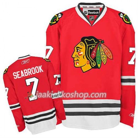 Lapsille NHL Chicago Blackhawks Pelipaita Brent Seabrook Punainen #7 Premier Koti