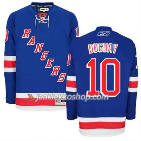 Reebok Miehille NHL New York Rangers Pelipaita Ron Duguay #10 Koti Sininen