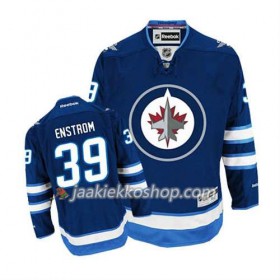 Reebok Miehille NHL Winnipeg Jets Pelipaita Tobias Enstrom #39 Koti Sininen