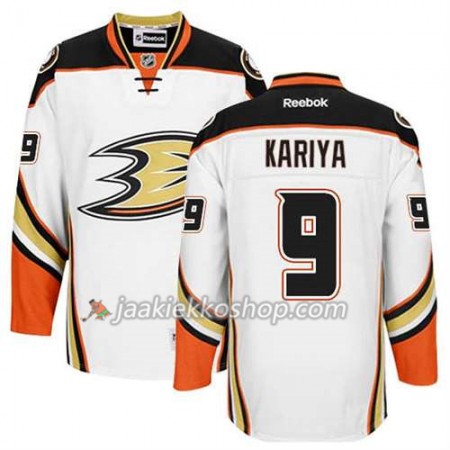 Reebok Miehille NHL Anaheim Ducks Pelipaita Paul Kariya #9 Vieras Valkoinen