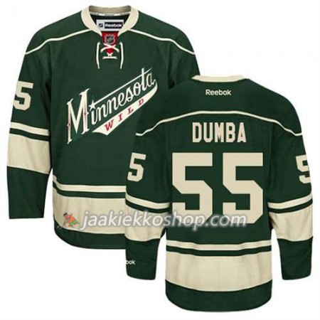 Reebok Miehille NHL Minnesota Wild Pelipaita Matt Dumba #55 Kolmas Vihreä