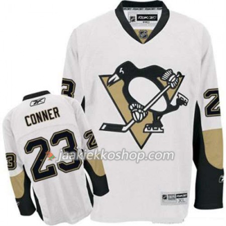 Reebok Miehille NHL Pittsburgh Penguins Pelipaita Chris Conner 23 Valkoinen Vieras
