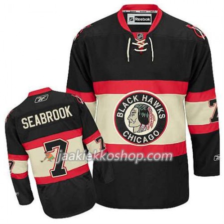 Lapsille NHL Chicago Blackhawks Pelipaita Brent Seabrook #7 Uusi Premier Kolmas Musta