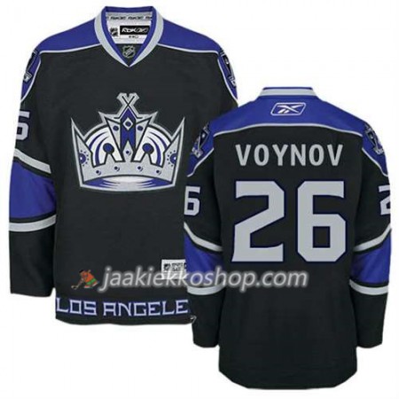 Reebok Miehille NHL Los Angeles Kings Pelipaita Slava Voynov #26 Kolmas Musta