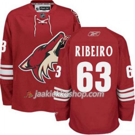 Reebok Miehille NHL Phoenix Coyotes Mike Ribeiro 63 Burgundy Punainen Koti