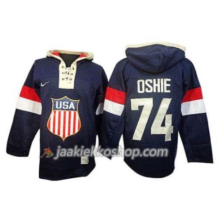 Reebok Miehille NHL Premier Olympic-USA Team Pelipaita T. J. Oshie #74 Paita
