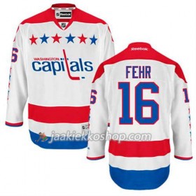 Reebok Miehille NHL Washington Capitals Pelipaita Eric Fehr #16 Kolmas Valkoinen