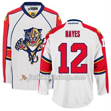 Reebok Miehille NHL Florida Panthers Pelipaita Jimmy Hayes #12 Vieras Valkoinen