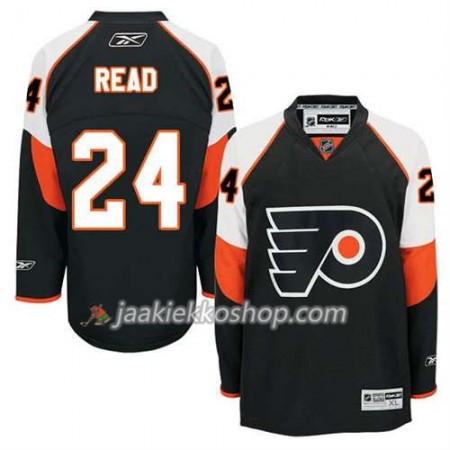 Reebok Miehille NHL Philadelphia Flyers Pelipaita Matt Read #24 Kolmas Musta