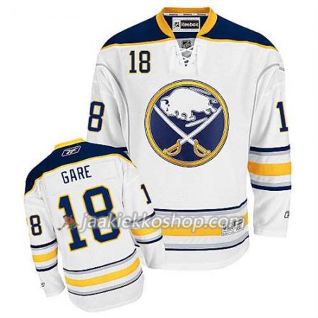 Reebok Miehille NHL Buffalo Sabres Pelipaita Danny Gare #18 Vieras Valkoinen
