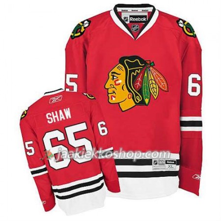 Lapsille NHL Chicago Blackhawks Pelipaita Andrew Shaw #65 Premier Koti Punainen