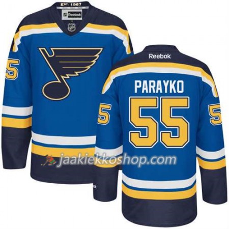 Reebok Miehille NHL St. Louis Blues Pelipaita Colton Parayko #55 Premier Koti Sininen