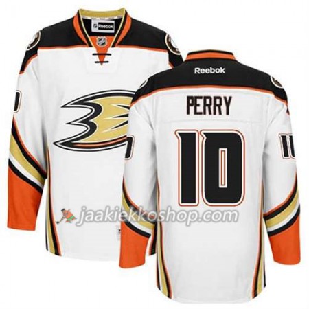Reebok Miehille NHL Anaheim Ducks Pelipaita Corey Perry #10 Vieras Valkoinen