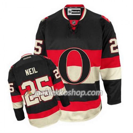Reebok Miehille NHL Ottawa Senators Pelipaita Chris Neil #25 Uusi Kolmas Musta