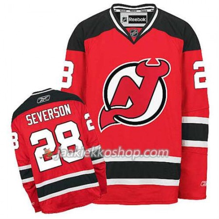 Reebok Miehille NHL New Jersey Devils Pelipaita Femmeon Severson #28 Koti Punainen