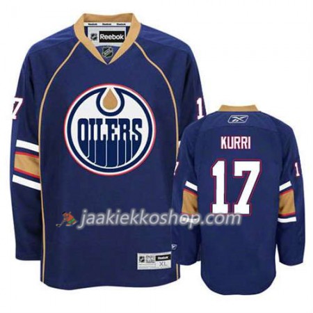 Reebok Miehille NHL Edmonton Oilers Pelipaita Jari Kurri #17 Kolmas Sininen