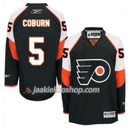 Reebok Miehille NHL Philadelphia Flyers Pelipaita Braydon Coburn #5 Kolmas Musta