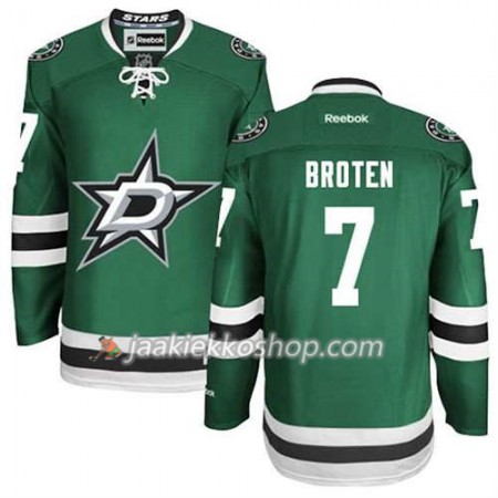 Reebok Miehille NHL Dallas Stars Pelipaita Neal BPunainenen #7 Koti Vihreä
