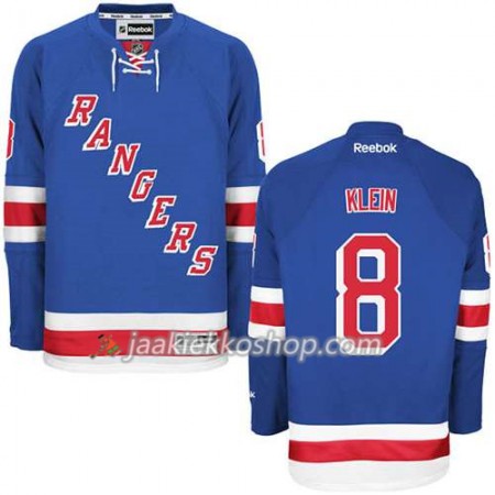 Reebok Miehille NHL New York Rangers Pelipaita Kevin Klein Premier Koti Sininen